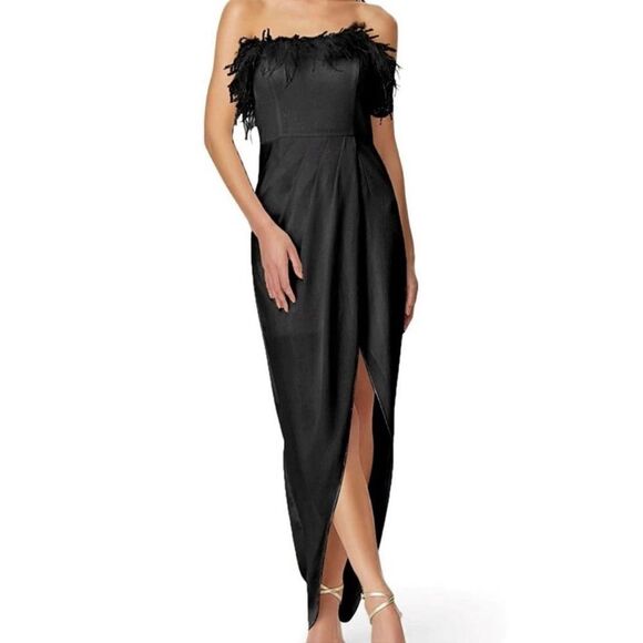 NWT Aidan Mattox strapless gown - Picture 1 of 5